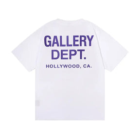 Gallery Dept. Künstlerisches Streetwear T-Shirt: Einzigartiges Deconstructed Design mit Handbemalung