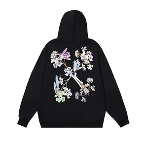 Off-White Monogramm Luxus Hoodie – Exklusiver Streetwear Designer Kapuzenpullover für Herren