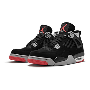 Air Jordan 4 Retro "Bred 2019" Klassische Herren Sneaker mit Nike Air Branding
