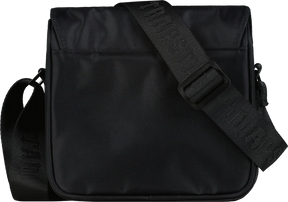 Trapstar Messenger Bag: Stylisch, Rot-Schwarz, Gradient Design, Robuste Umhängetasche