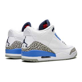 Air Jordan 3 Retro 'UNC' Sneaker – Klassischer Style, Sammlerstück Basketballschuh