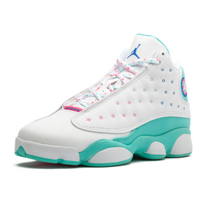 Air Jordan 13 GS 'Aurora Green' Kinder Sneaker – Bunter Stil, Top Komfort