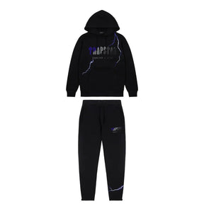 Trapstar Secret Decoded 2.0 Schwarzer Trainingsanzug – Stilvoll, Bequem, Urban