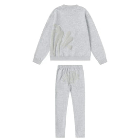 Syna World Monogramm Grau Trainingsanzug: Bequemer Streetwear-Stil für Herren