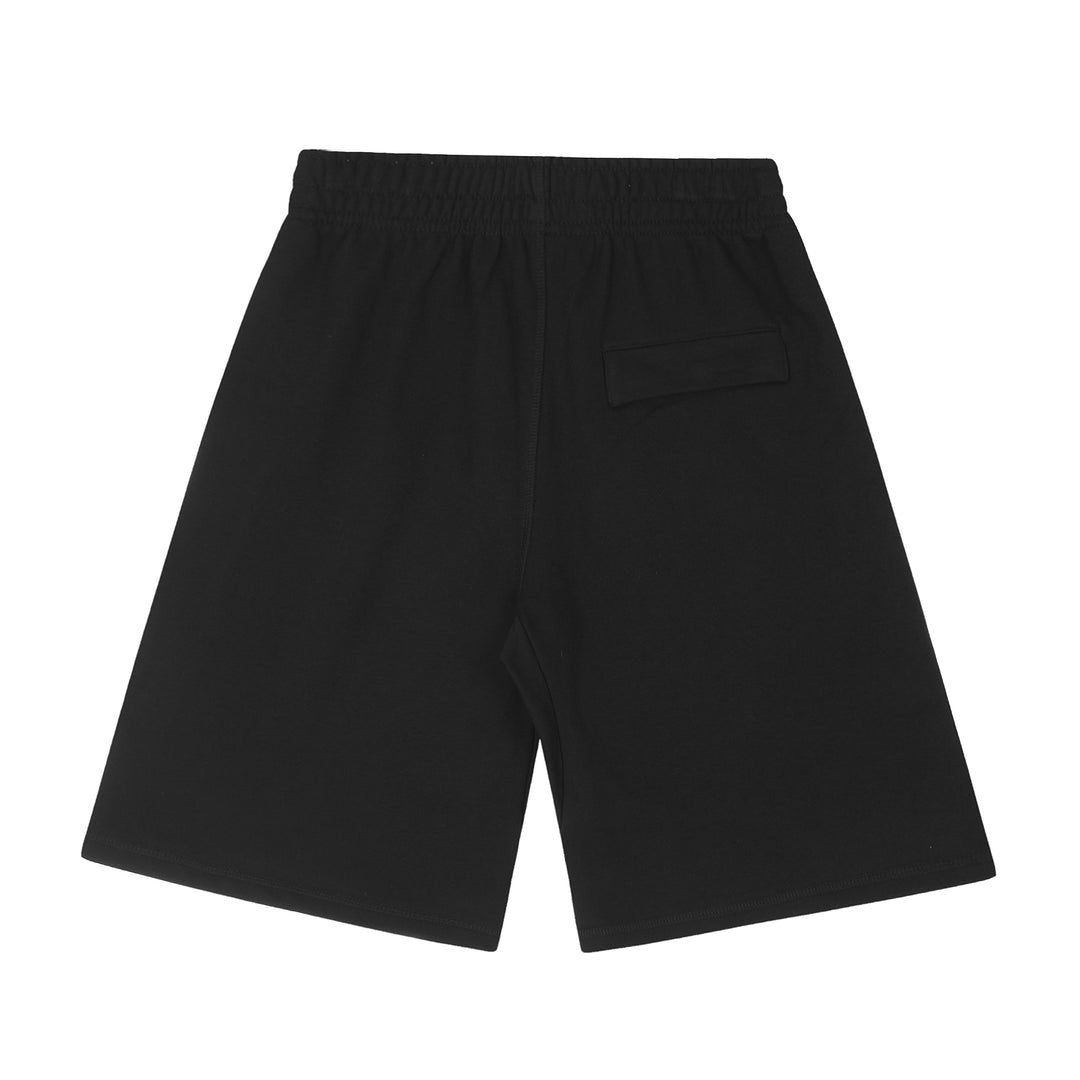 Corteiz Schwarze Rote Shorts – Exklusive Streetwear Herren Shorts Lässig Bequem
