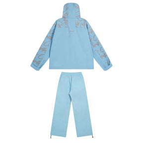 Corteiz Arktisblau Urban Streetwear Trainingsanzug – Bequem, Stylisch & Exklusiv
