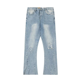 Gallery Dept. Künstlerische Handbemalte Jeans: Einzigartiger Streetwear Denim mit Farbklecksen