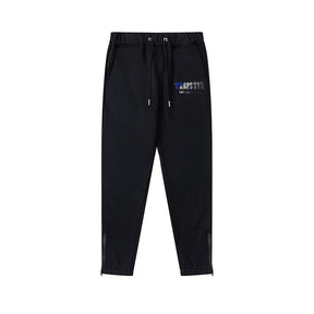 Trapstar Decoded Schwarz-Blau Chenille Trainingsanzug – Stilvoll, Bequem, Urban