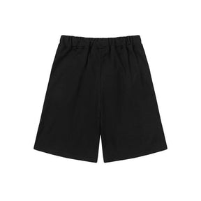Trapstar London Shooters Schwarzes Kurzset: Premium Urban Streetwear Zweiteiliges Outfit