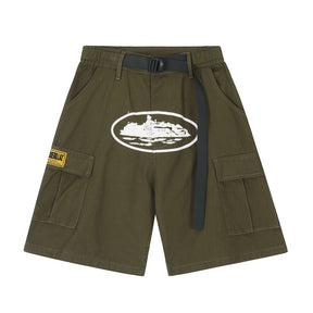 Corteiz Grüne Cargo Shorts: Stylish, Bequem & Funktionell für Streetwear-Looks