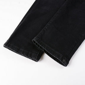 Luxuriöse Amiri Schwarze Designer-Jeans: Handgefertigt, Rock'n'Roll-Stil, Perfekter Schnitt