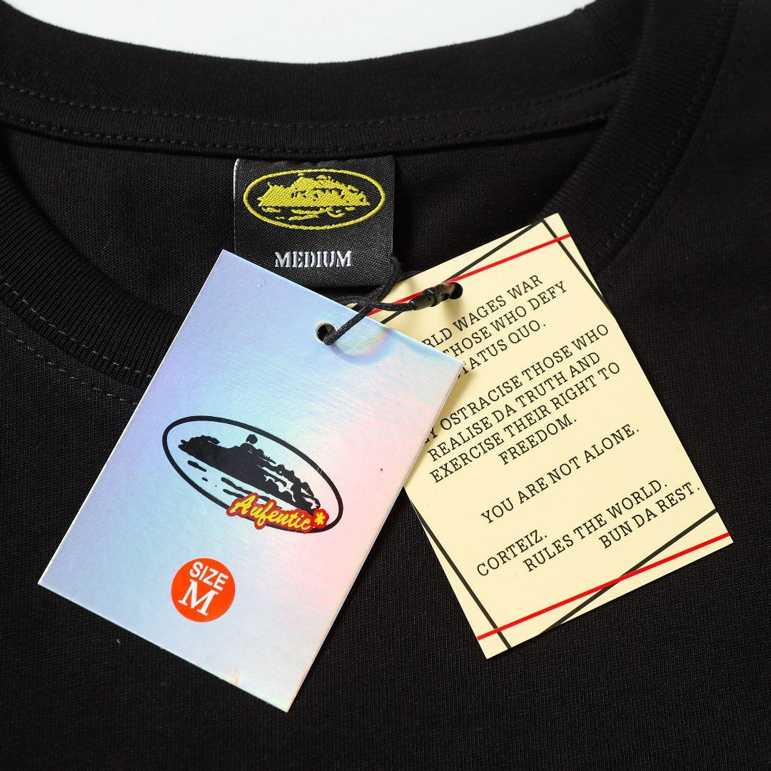 Corteiz Streetwear T-Shirt: Exklusives Londoner Design, Hochwertige Baumwolle, Limitiert