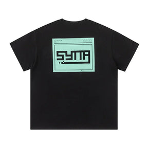 Stylisches Syna World Herren T-Shirt: Bequemes Baumwoll-Streetwear-Basic mit Logo-Print