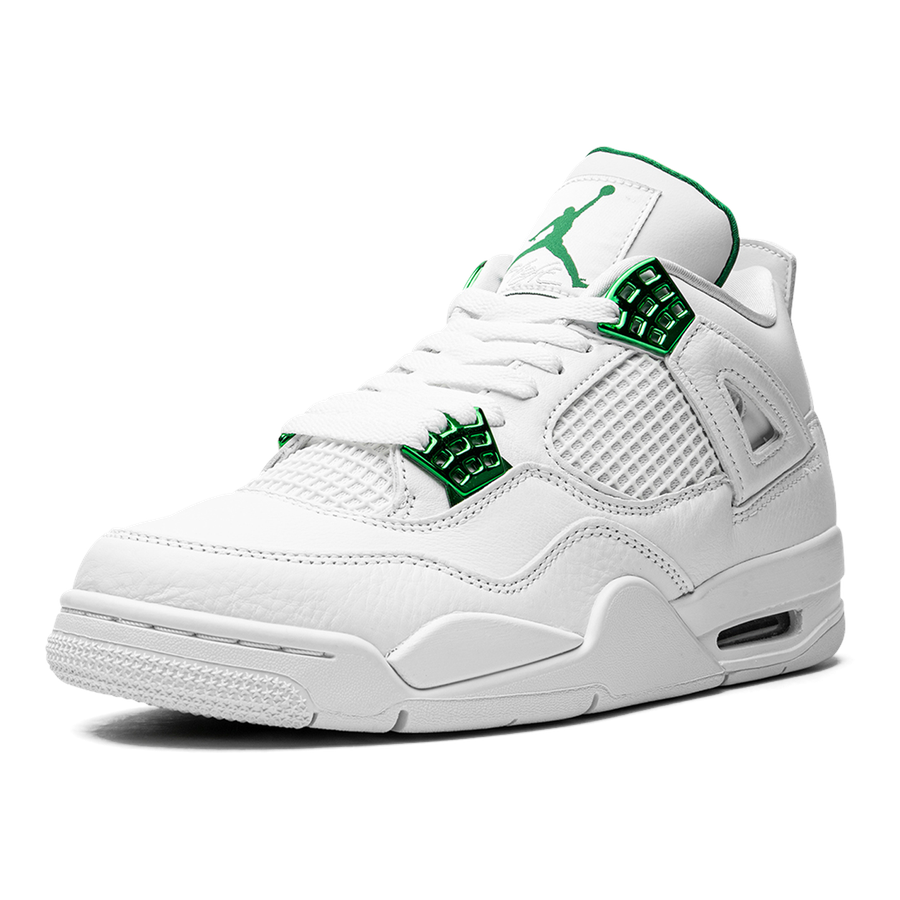 Air Jordan 4 Retro 'Pine Green' Metallic Pack Sneakers Herren Sportschuhe