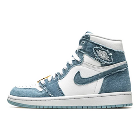 Air Jordan 1 High OG WMNS Denim Sneaker: Exklusiver Damen Vintage Look
