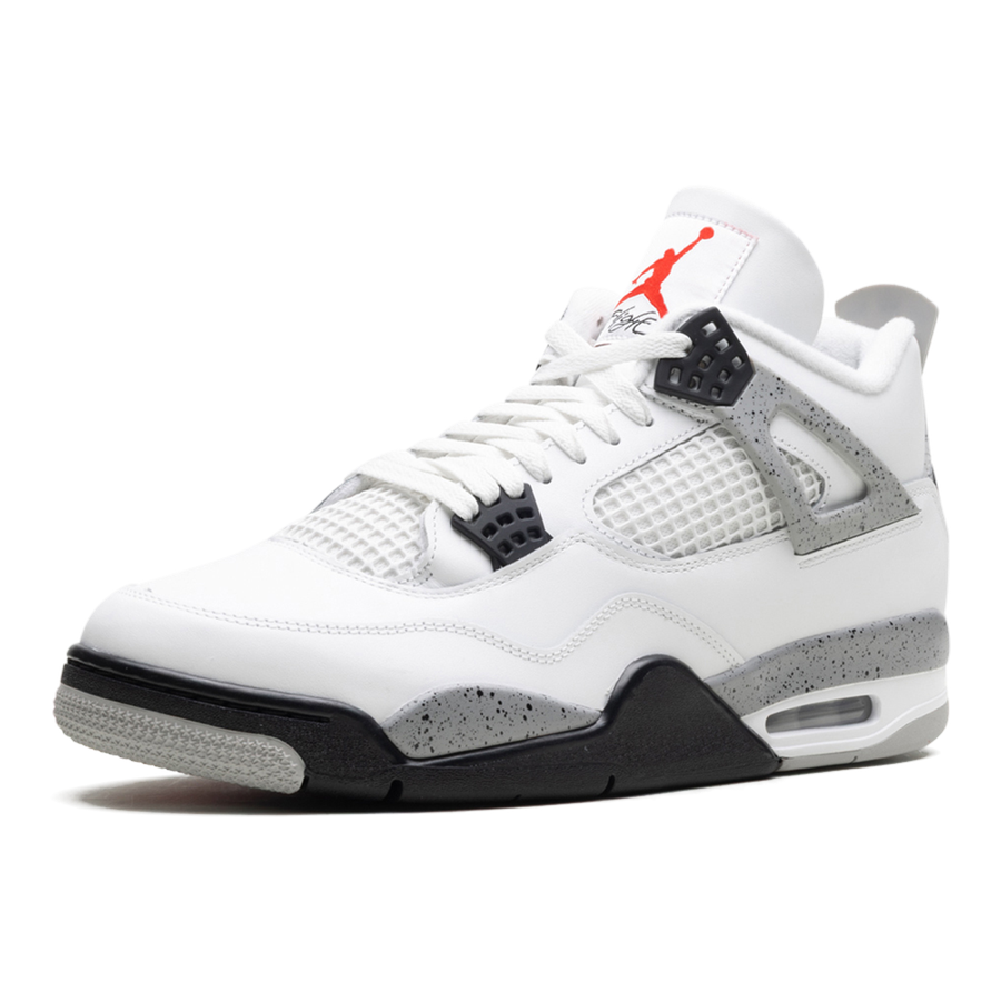 Air Jordan 4 OG 'White Cement' 2025 Retro-Sneaker – Klassische Neuauflage