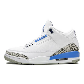 Air Jordan 3 Retro 'UNC' Sneaker – Klassischer Style, Sammlerstück Basketballschuh