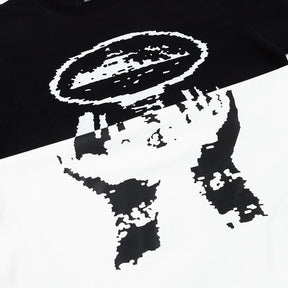 Corteiz Exklusives Streetwear T-Shirt Baumwolle Unisex Loose Fit Schwarz Stilvoll