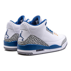 Air Jordan 3 Retro "Wizards" Herren Basketballschuh Premium-Leder Vintage-Design