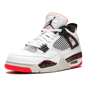Air Jordan 4 Retro 'Crimson Tint' Sneaker: Lebhaftes Design, Premium-Leder, Vintage-Akzente, Ikonischer Stil