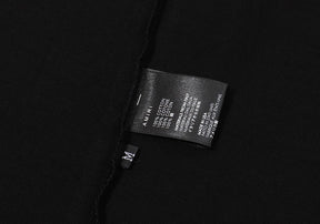 Amiri Militär Schwarz Specs Schablonen T-Shirt für Herren – Premium Style
