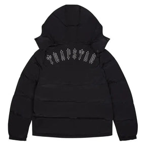 Trapstar Black Irongate Abnehmbare Jacke – Vielseitiger Streetwear-Stil für Herren