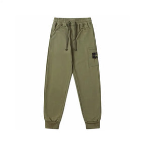Stone Island Monochromatische Baumwoll-Cargohose Herren – Urbaner Stil, Ultrakomfort
