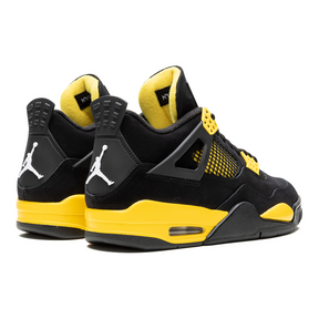 Air Jordan 4 Retro Thunder 2023 Herren Sneaker Schwarz Gelb Ikonisches Design