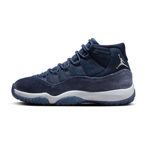AIR JORDAN 11 Samt WMNS "Midnight Navy" Luxus-Sneaker Damen Basketballschuh