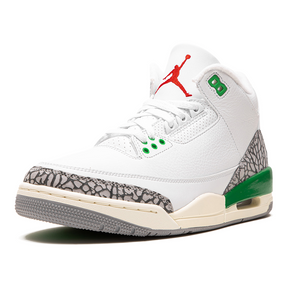 Air Jordan 3 "Lucky Green" Damen Sneaker: Ikonischer Stil und Komfort
