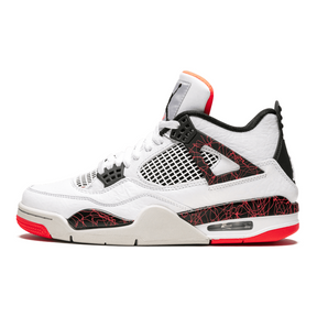Air Jordan 4 Retro 'Crimson Tint' Sneaker: Lebhaftes Design, Premium-Leder, Vintage-Akzente, Ikonischer Stil