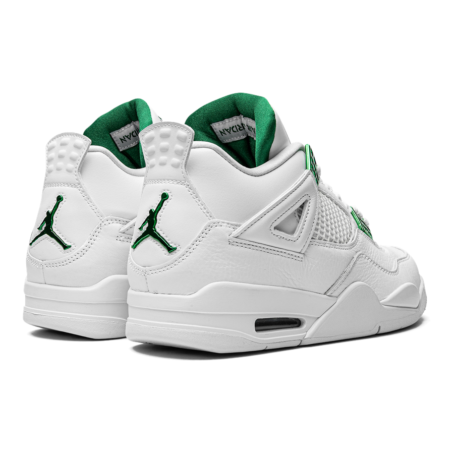 Air Jordan 4 Retro 'Pine Green' Metallic Pack Sneakers Herren Sportschuhe