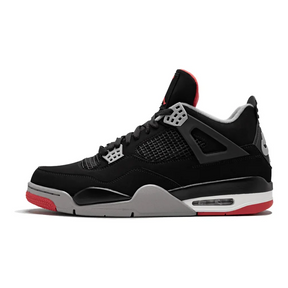 Air Jordan 4 Retro "Bred 2019" Klassische Herren Sneaker mit Nike Air Branding