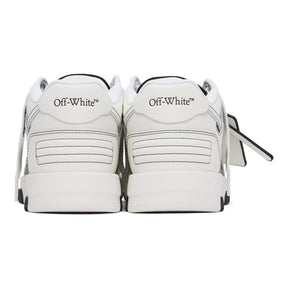 OFF-WHITE Out Of Office Schwarz Weiß Sneaker – Trendige Low-Top Freizeitschuhe