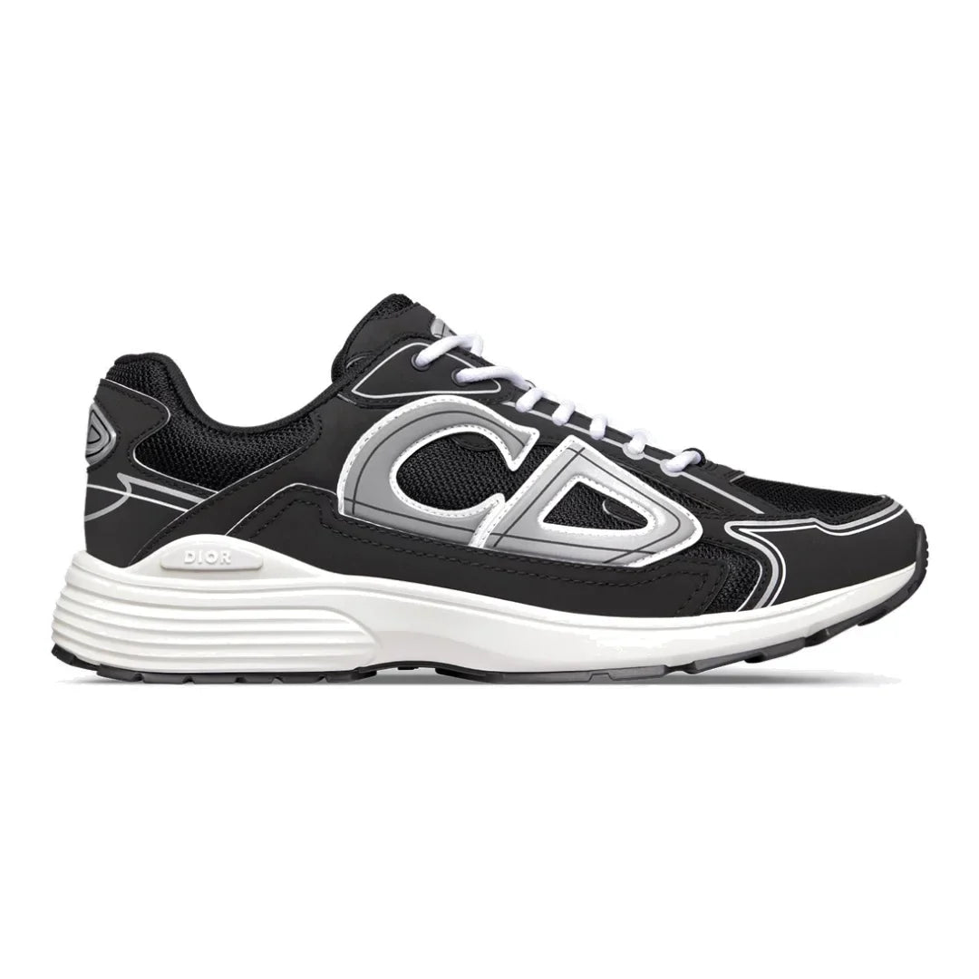 Dior B30 Weiß Schwarz Sneaker – Sportlich, Reflektierend, Bequem, Ultramodern