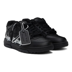 OFF-WHITE Out Of Office Schwarze Hybrid-Sneaker: Retro-Look für Stilvolle Schritte