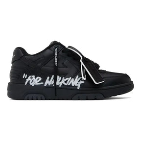 OFF-WHITE Out Of Office Schwarze Hybrid-Sneaker: Retro-Look für Stilvolle Schritte