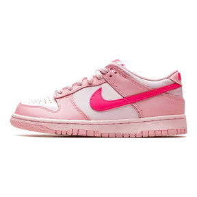 Nike Dunk Low GS Triple Pink Sneaker: Stilvoller Jugend-Schuh mit Komfort in Rosa