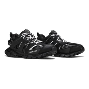 Balenciaga Track Schwarz Weiß Luxus Sneaker – Lederfrei, Dynamisch, Robust & Stylisch