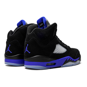 Air Jordan 5 Retro „Racer Blue“ Herren Sneaker – Ikonischer Basketballschuh in Schwarz/Blau