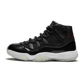 Air Jordan 11 Retro '72-10' Luxus-Sneaker: Legendärer Basketballschuh Schwarz Rot